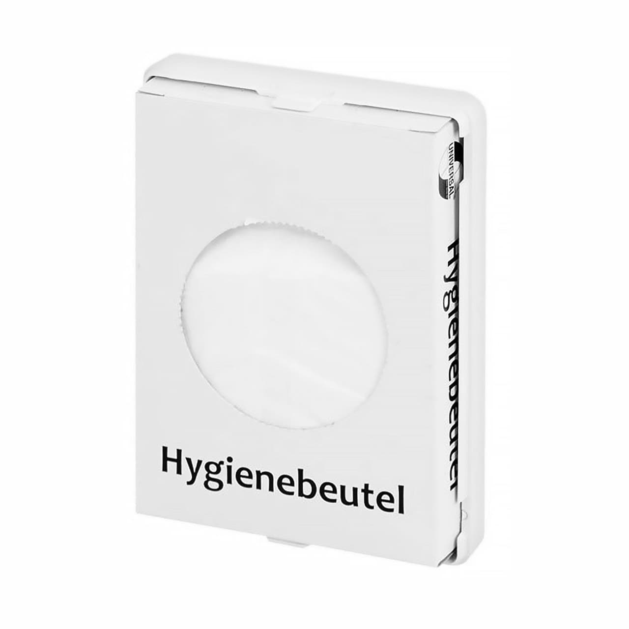 AIR-WOLF | Hygienebeutelspender für bis zu 25 Hygienebeutel - ABS-Kunststoff - weiß