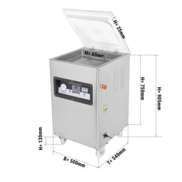 Kammer-Vakuumiergerät - 20m³/h - 900 Watt