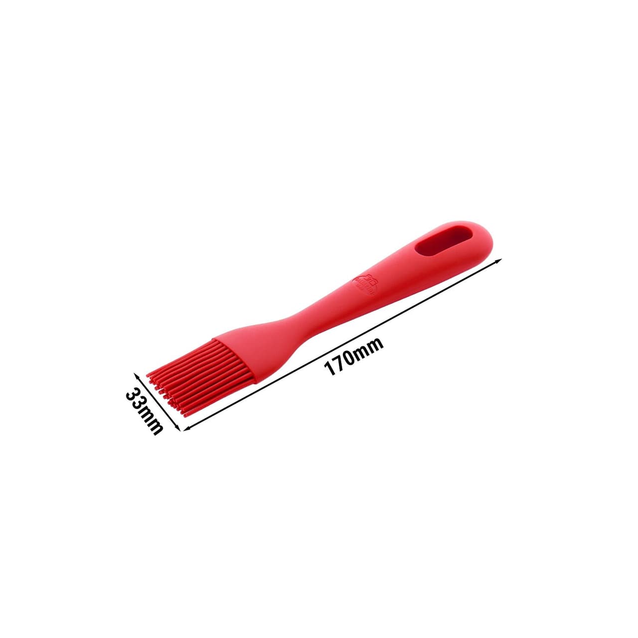 BALLARINI | ROSSO - Backpinsel - 170mm - Silikon - Rot