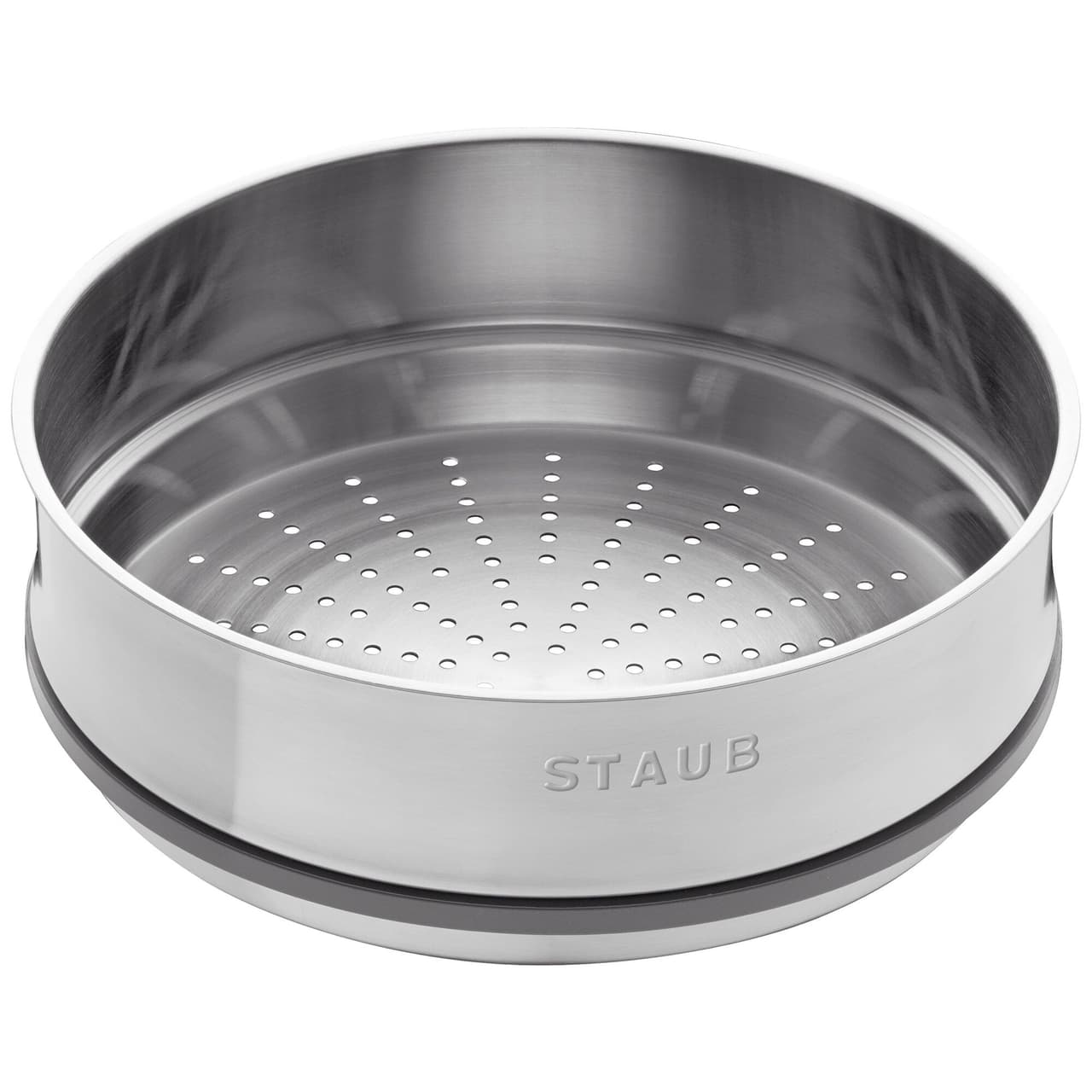 STAUB | LA COCOTTE - Cocotte mit Dämpfeinsatz - Ø 260mm - Gusseisen - Graphit-Grau