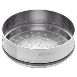 STAUB | LA COCOTTE - Cocotte mit Dämpfeinsatz - Ø 260mm - Gusseisen - Graphit-Grau