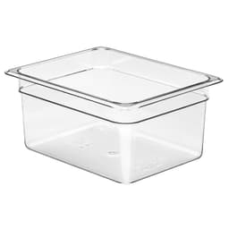 (6 Stück) CAMBRO | CAMWEAR® -  Polycarbonat GN 1/2 Behälter - Clear - Tiefe: 150mm