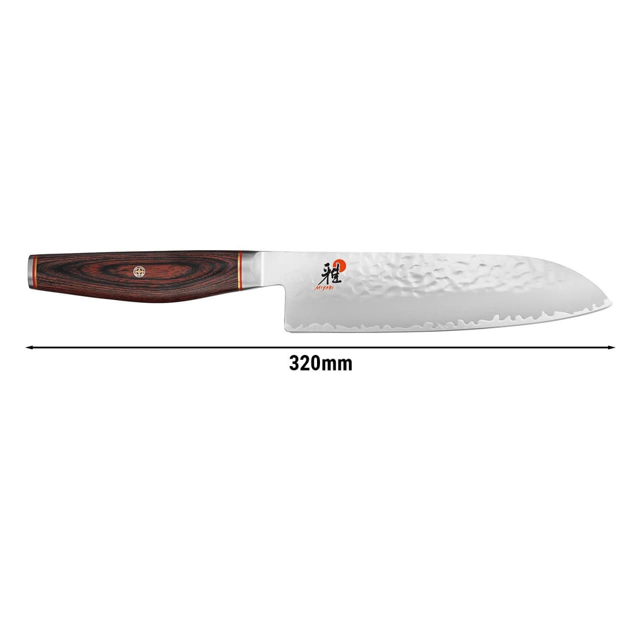 MIYABI | 6000 MCT - Santoku - Klinge: 180mm