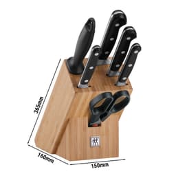 ZWILLING | PROFESSIONAL S - Messerblockset - 7-tlg - Natur