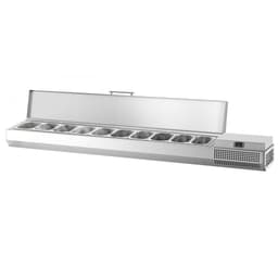 Kühlaufsatzvitrine Premium PLUS - 2300x413mm - 10x GN 1/3