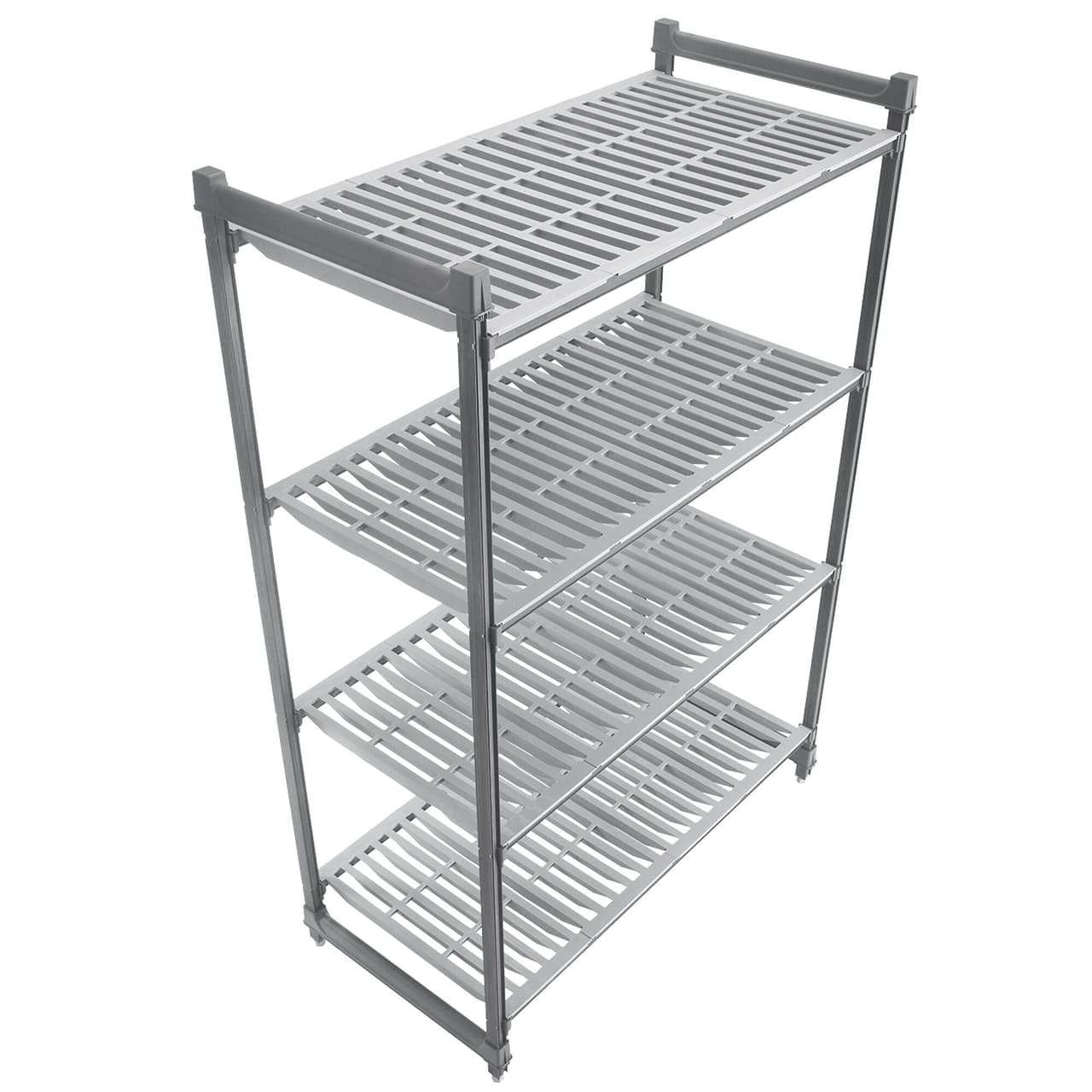 CAMBRO | Camshelving® - Basics Plus Grundregal - 1375mm - mit geschlitzten Regalböden