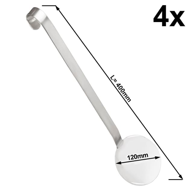 (4 Stück) Reislöffel - Ø 120mm