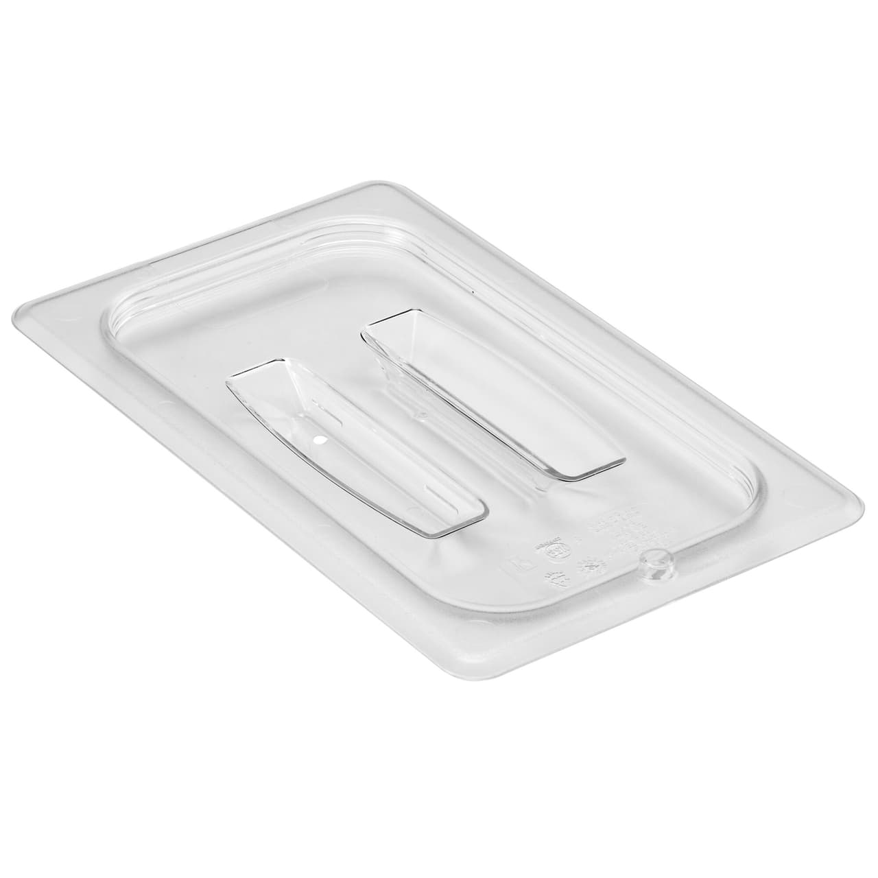 (6 Stück) CAMBRO | CAMWEAR® -  Polycarbonat GN-Deckel 1/4 - mit Griff - Clear