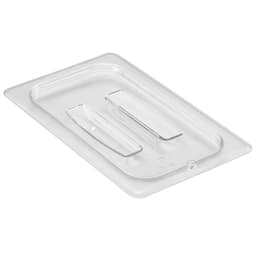 (6 Stück) CAMBRO | CAMWEAR® -  Polycarbonat GN-Deckel 1/4 - mit Griff - Clear