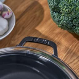 STAUB | BRAISERS - Bräter mit Glasdeckel - 280mm - Gusseisen - Schwarz