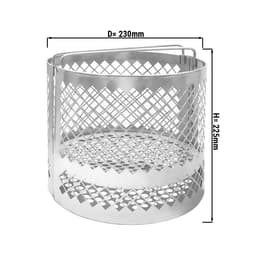 Fritteusenkorb - 20 Liter - für elektrische Hochdruckfritteuse EHFMC20