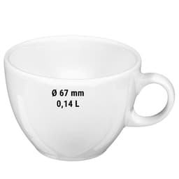 (6 Stück) SELTMANN WEIDEN | Kaffeetasse - 0,14 Liter