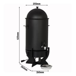 Heißgetränke-Dispenser - mit Induktion - Schwarz