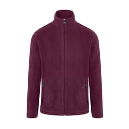 KARLOWSKY | Herren Workwear Fleecejacke Warm-Up - Aubergine - Größe: XL