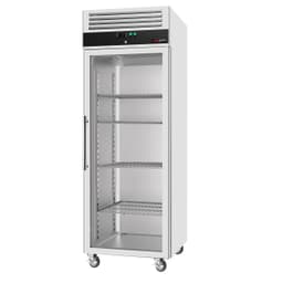 Kühlschrank Edelstahl ECO - 600 Liter - mit 1 Glastür