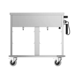 Bain-Marie Thermowagen - 2 x GN 1/1 - Beckentemperatur getrennt regelbar 