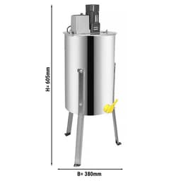 Honigschleuder elektrisch - für 3 Rähmchen