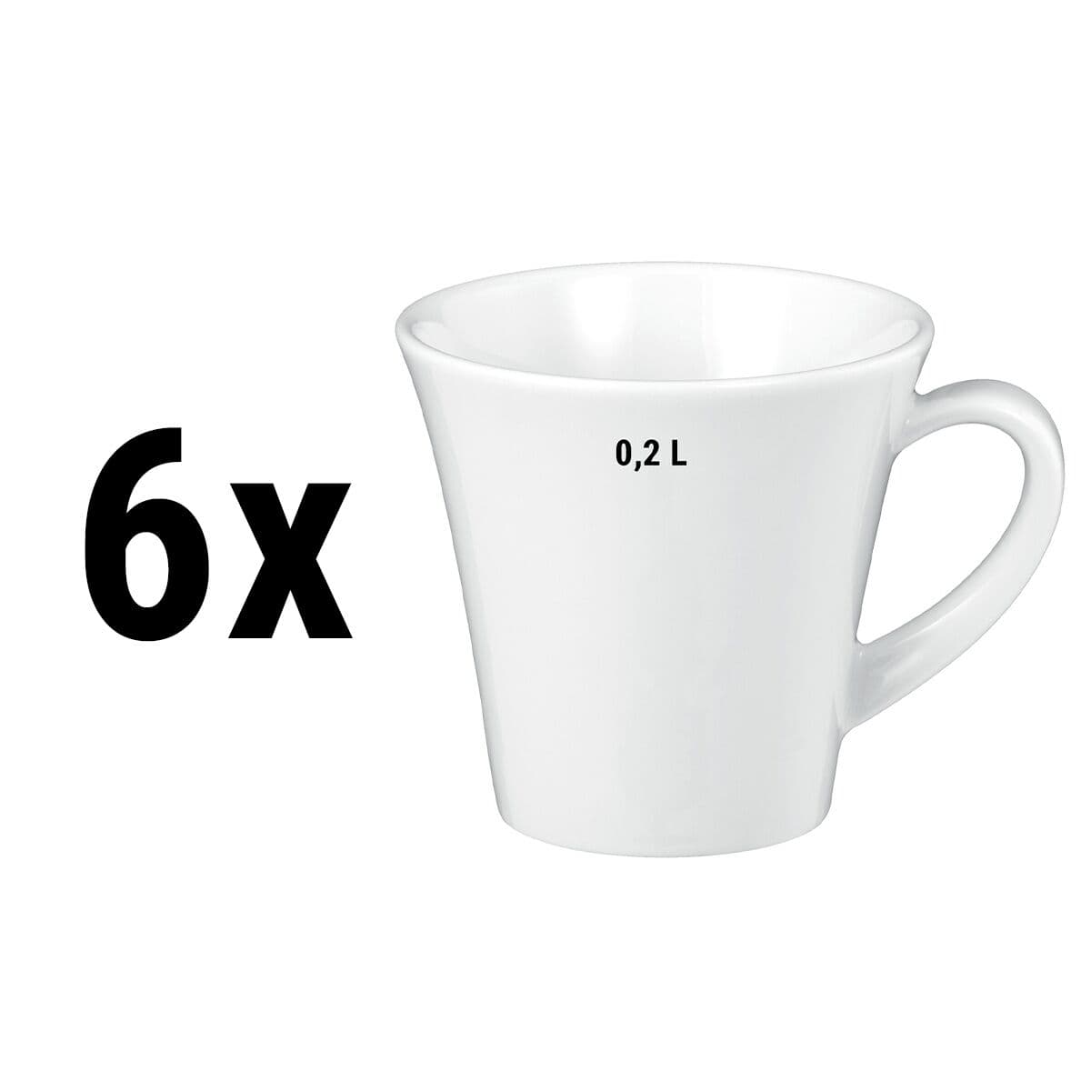 (6 Stück) SELTMANN WEIDEN | Kaffeetasse - 0,20 Liter