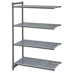 CAMBRO | Camshelving® - Basics Plus Anbauregal - 1328mm - mit geschlitzten Regalböden