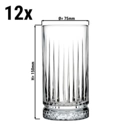 (12 Stück) Longdrinkglas - ELYSIA - 445 ml - Transparent