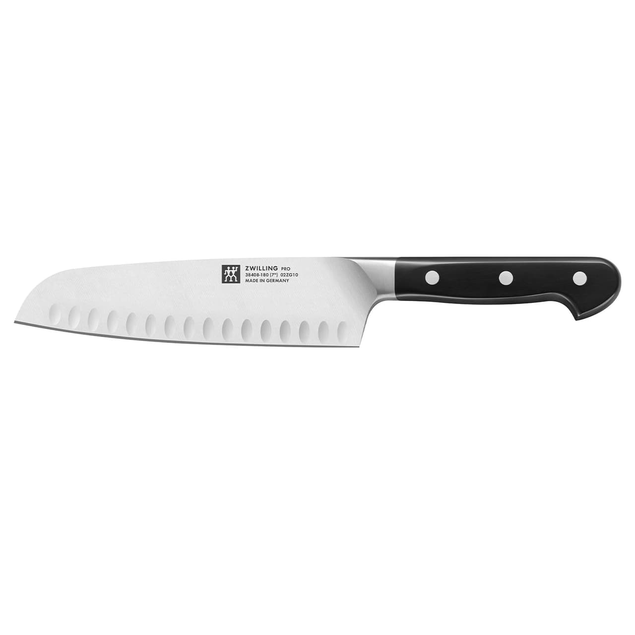 ZWILLING | PRO - Santoku - mit Kullenschliff- Klinge: 180mm