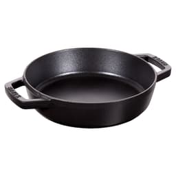 STAUB | PANS - Bratpfanne mit 2 Griffen - Ø 200mm - Gusseisen - Schwarz