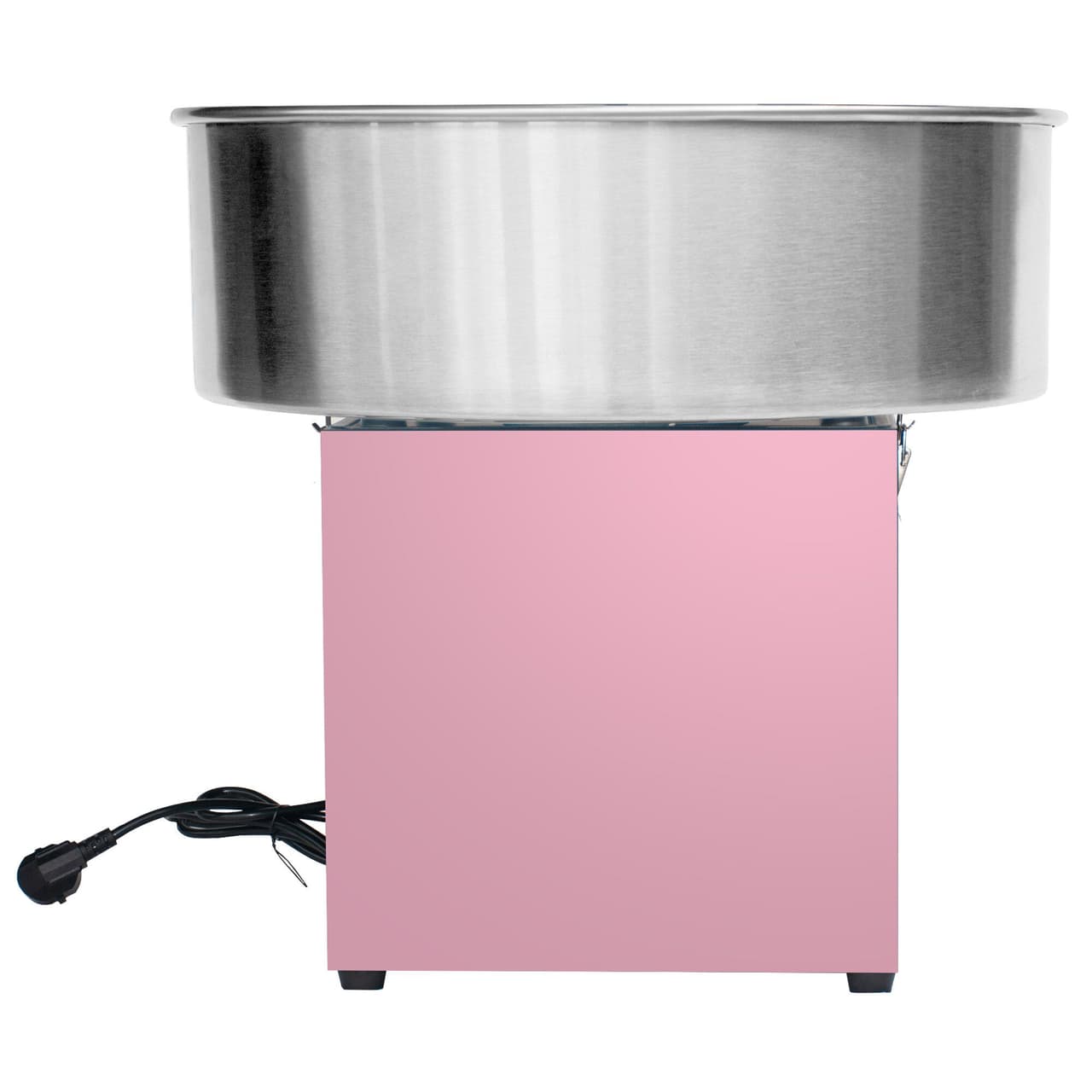 Zuckerwattemaschine - Ø 520mm - 950 Watt - Rosa - inkl. Spuckschutz