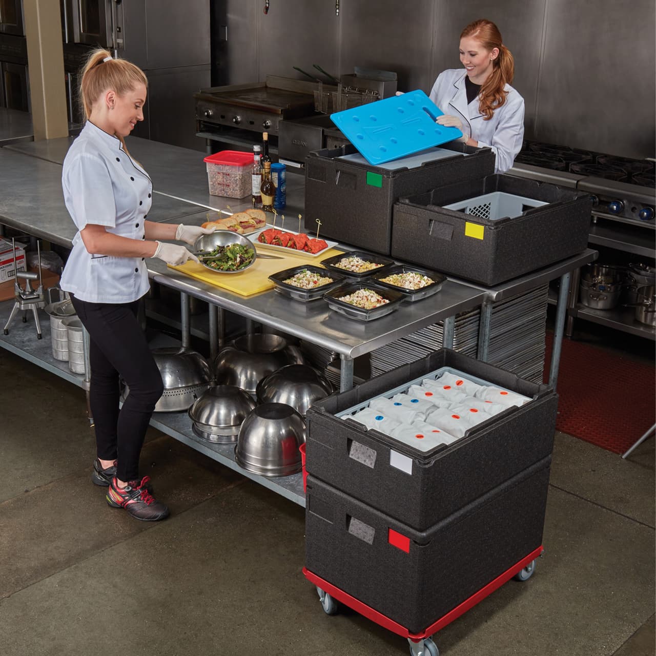 CAMBRO | CAMCHILLER - Kühlplatte - passend für alle CAM GOBOXEN® GN 1/1 - Blau