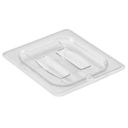 (6 Stück) CAMBRO | CAMWEAR® -  Polycarbonat GN-Deckel 1/6 - mit Griff - Clear