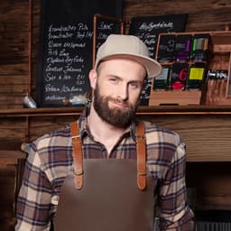 Flat Cap Classic beige