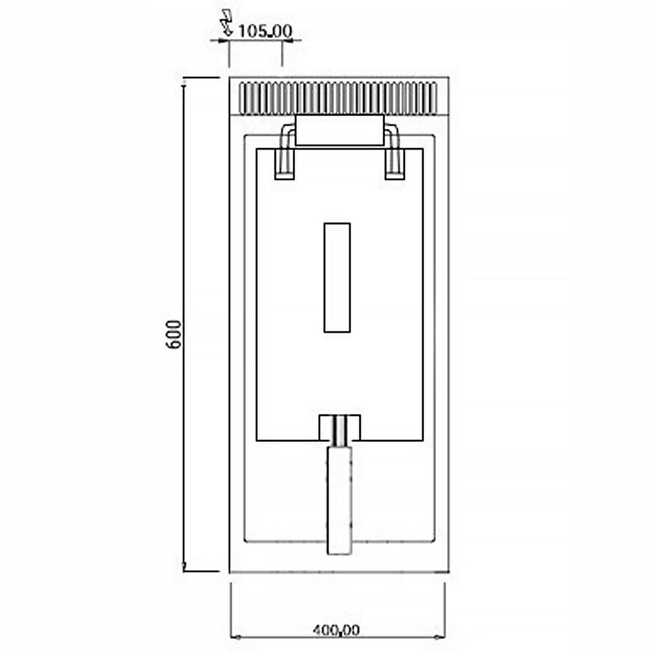 Elektro Fritteuse - 10 Liter - 9 kW