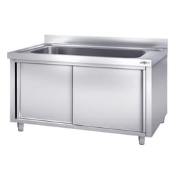 Topfspülschrank - 1800x600mm - mit 1 Becken