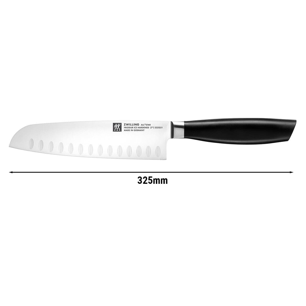 ZWILLING | ALL * STAR - Santoku - Klinge: 180mm - Silber