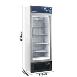 LIEBHERR | Tiefkühlschrank - 307 Liter - mit 1 Glastür - Weiß