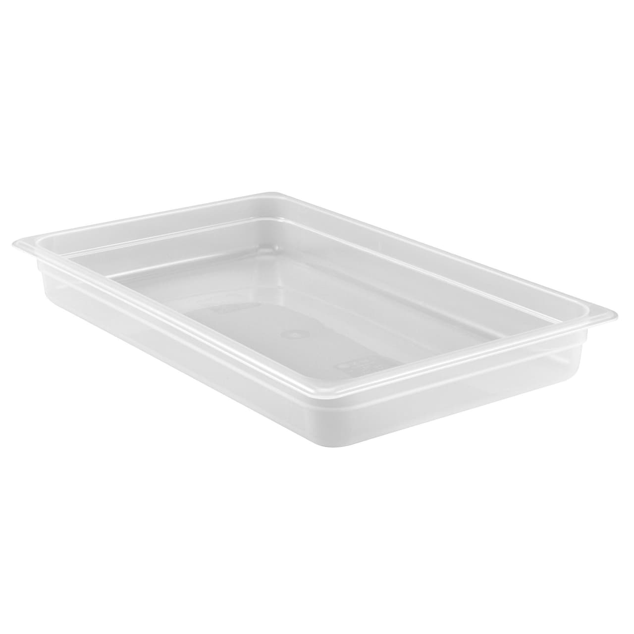 (6 Stück) CAMBRO | CAMWEAR® -  Polypropylen GN 1/1 Behälter - milchig - Tiefe: 100mm