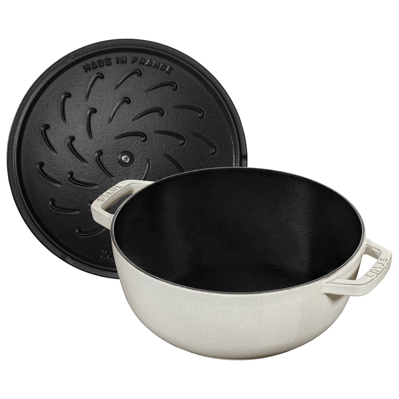 STAUB | LA COCOTTE - La Marmite - Ø 240mm - Gusseisen - Weisser Trüffel