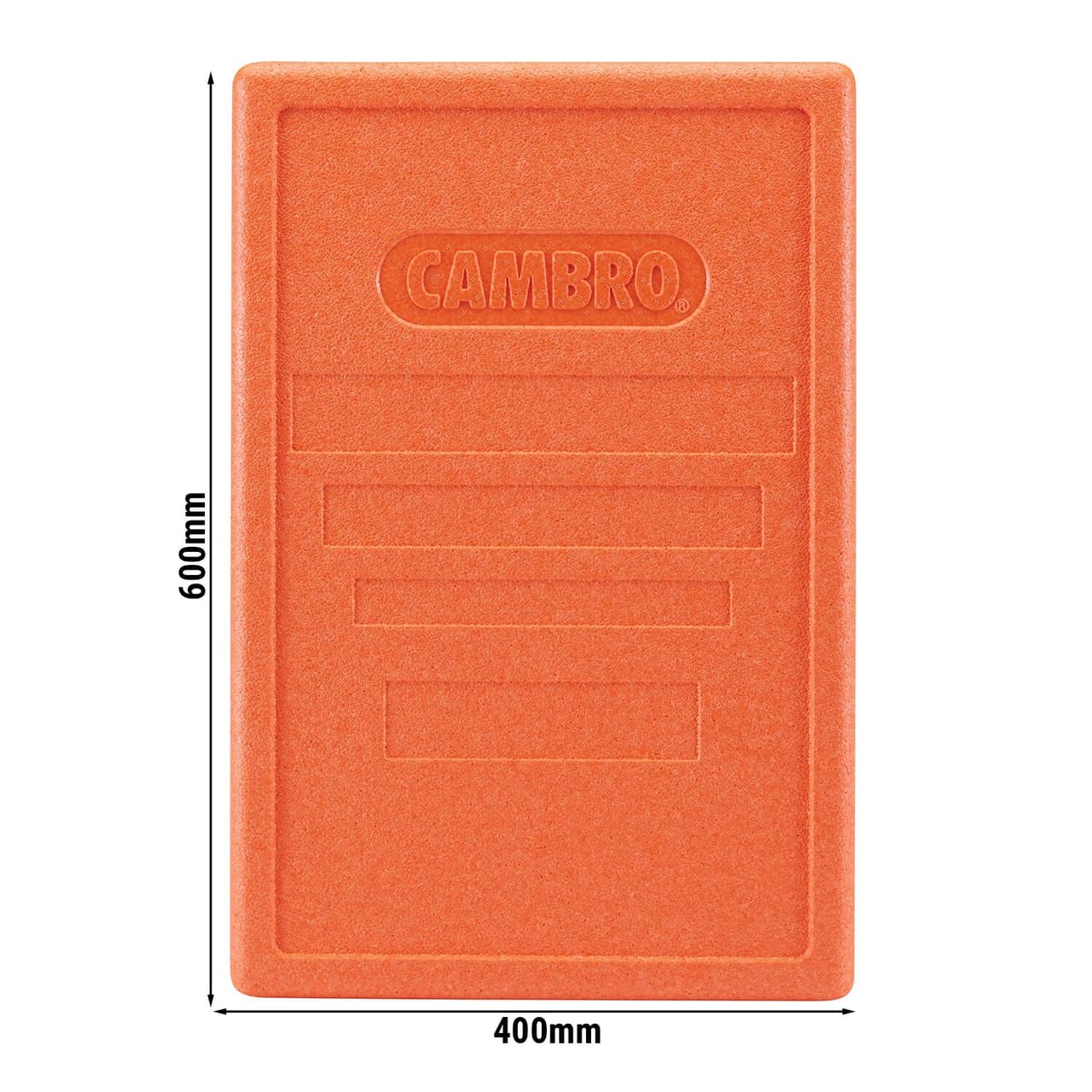 CAMBRO | CAM GOBOX® - DECKEL - passend für EPP140, EPP160, EPP180 & EPP180S - Orange