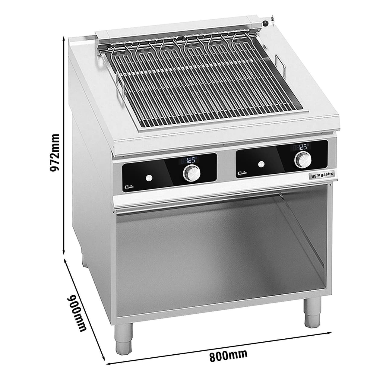 Elektrogrill - 10,8 kW - Bflex Digital