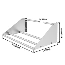 Wandbord für Spülkörbe - 560mm - 1 Ablage