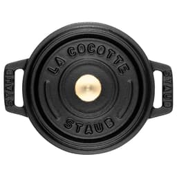 STAUB | LA COCOTTE - Mini Cocotte - Ø 100mm - Gusseisen - Schwarz