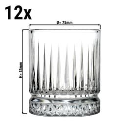 (12 Stück) Allzweck Trinkglas - ELYSIA - 210 ml - Transparent