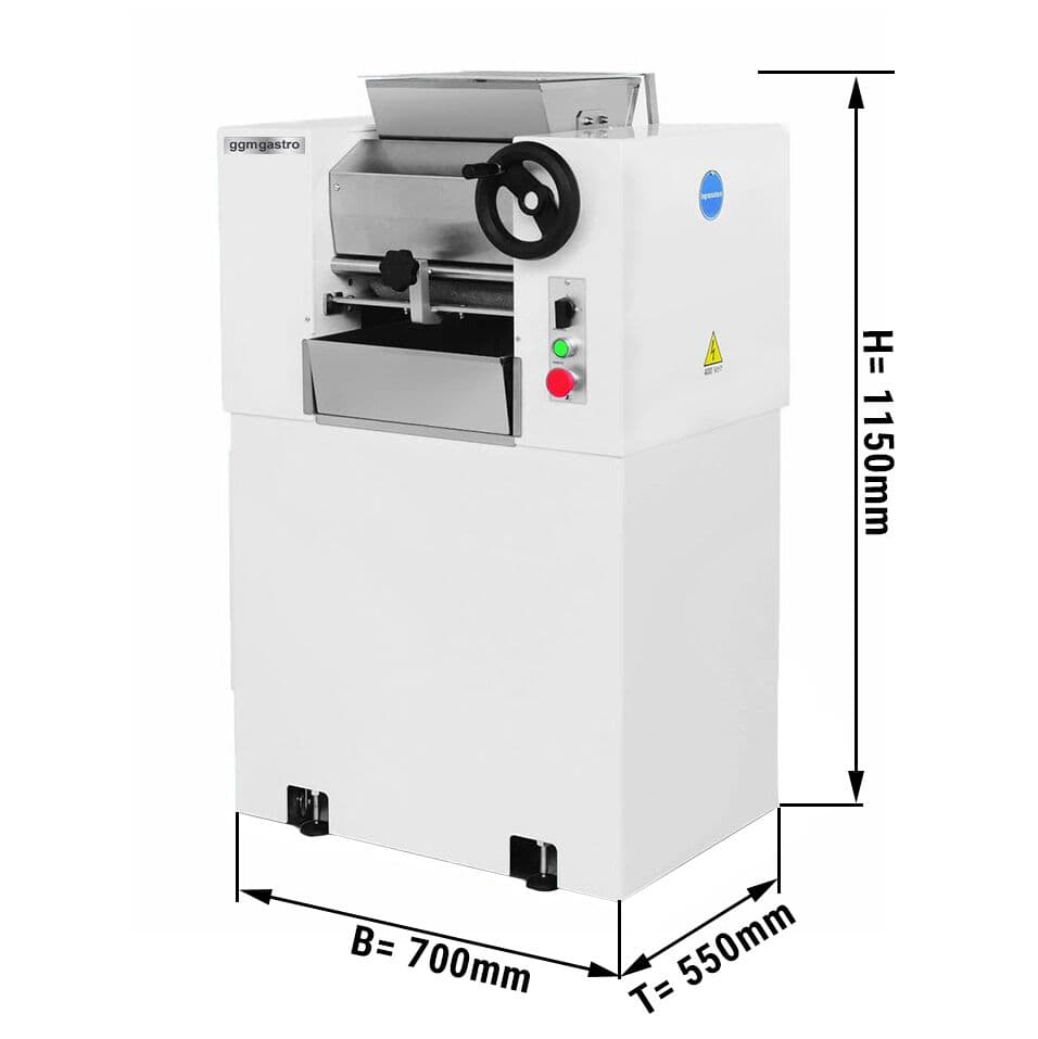 Raffiniermaschine - 1,5 kW  - Kapazität: 2 kg