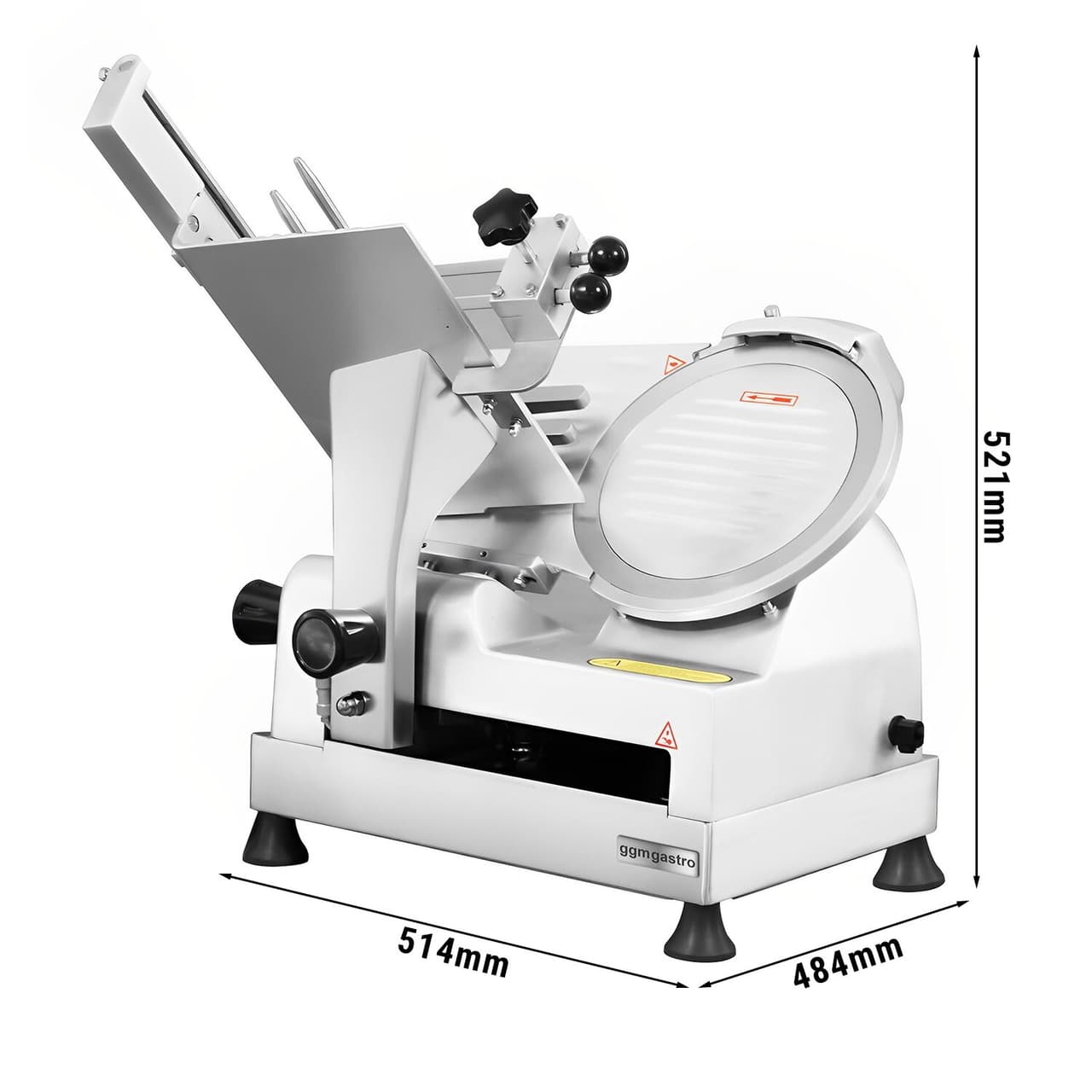 Automatische Aufschnittmaschine - 370 Watt - Messer: Ø 250mm