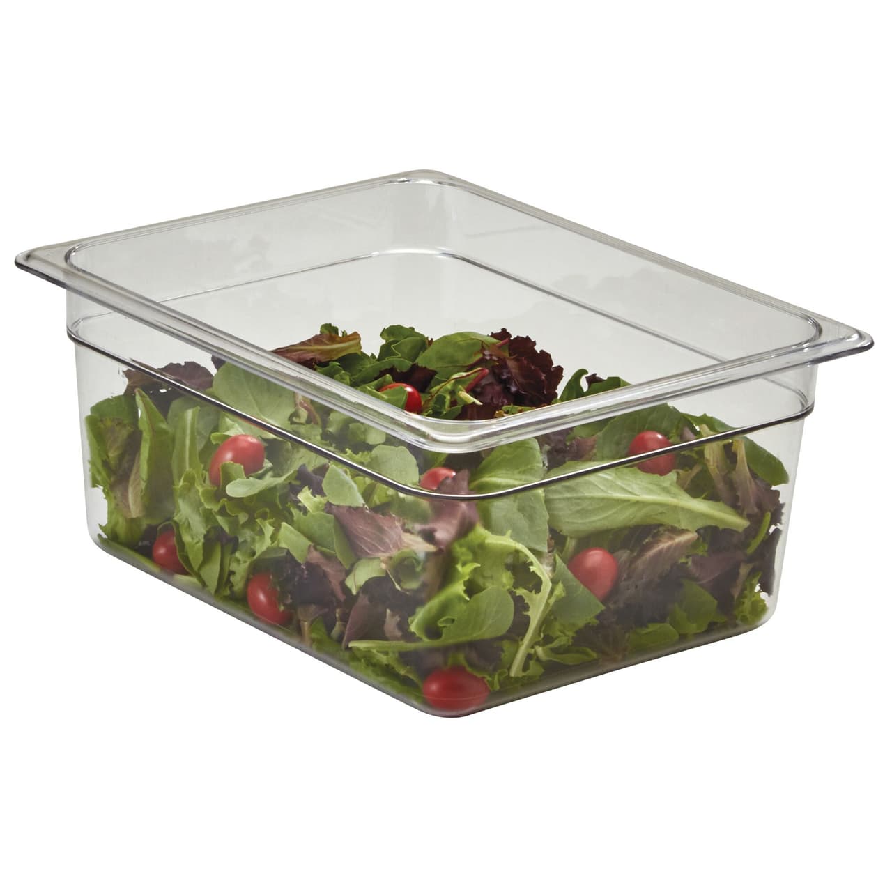 (6 Stück) CAMBRO | CAMWEAR® -  Polycarbonat GN 1/2 Behälter - Clear - Tiefe: 150mm