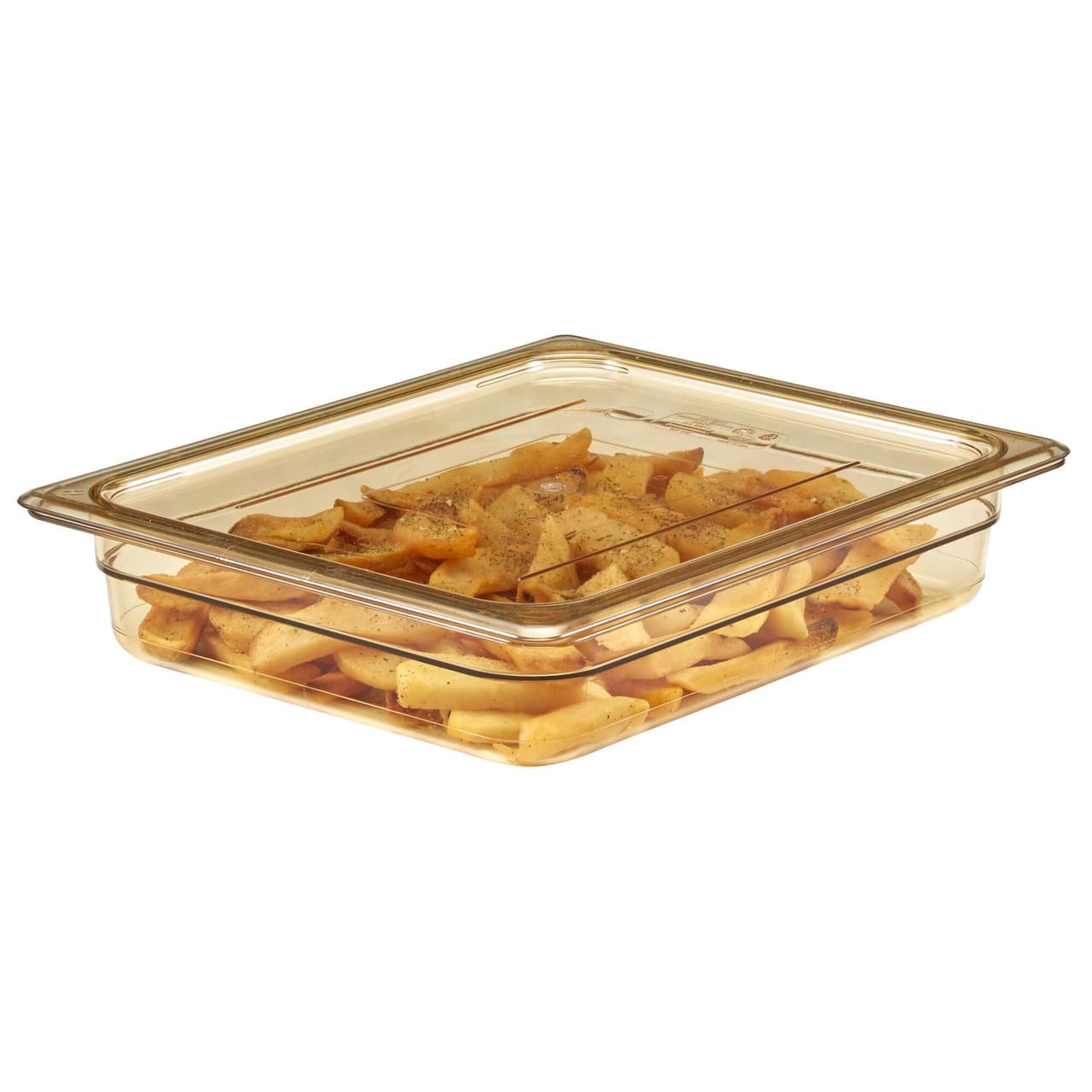 (6 Stück) CAMBRO | H-PAN™ -  Hitzebeständige GN-Flachdeckel 1/2 - Bernstein