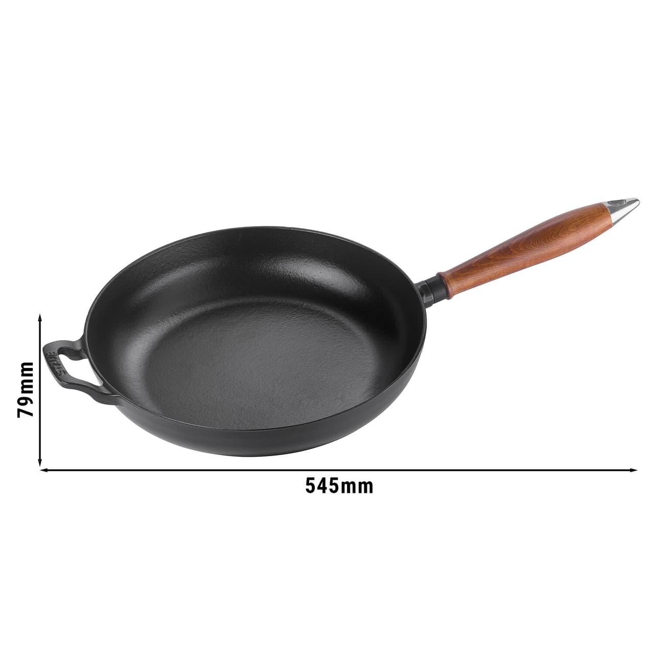 STAUB | PANS - Bratpfanne - Ø 280mm - Gusseisen - Schwarz