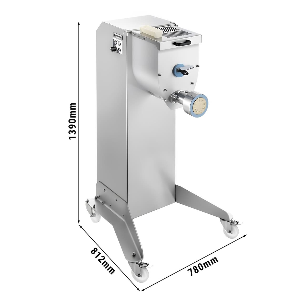 Nudelmaschine - 20 kg/h - 2,25 kW