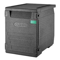 CAMBRO | CAM GOBOX® - Frontloader - EN 60x40 - mit 9 Auflageschienen - Schwarz