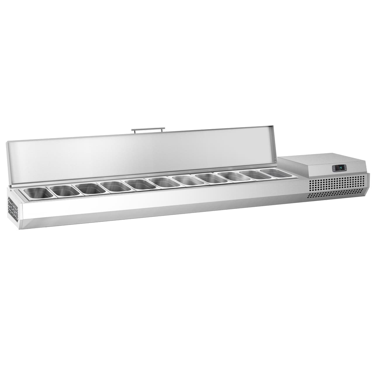 Kühlaufsatzvitrine Premium PLUS - 2300x353mm - 11x GN 1/4