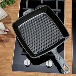 STAUB | GRILL PANS - American Grill - 260x260mm - Gusseisen - Graphit-Grau